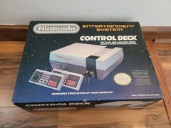 Nintendo NES Control Deck System Console CIB Complete In Box Great Shape 8