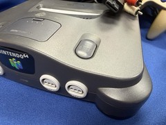 Nintendo 64 Black Console with Controller and Rush 2 Game ~ TESTED and WORKING!