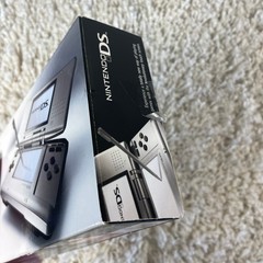Nintendo DS Original NTR-001 Titanium Silver Handheld System Complete in Box CIB