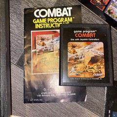 Atari Video Computer System CX2600A, MODERN TV Connect Coaxial ADAP Tested