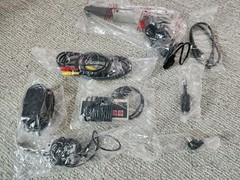 Nintendo NES Action Set Complete in Box CIB System W/ Baggies & RARE Converters!
