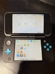 Nintendo 2DS XL Handheld System Turquoise Blue/Black