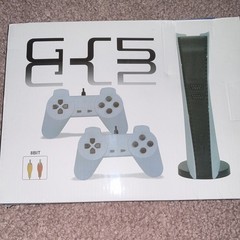 GS5 8-Bit Home Video Game Console System w/ 2 Controllers, Composite RCA