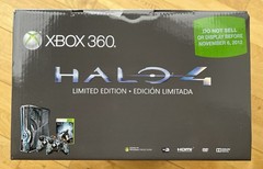 Xbox 360 Halo 4 Console New Sealed Limited Edition Microsoft 320GB Hard Drive