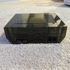 Custom Transparent Black Nintendo Entertainment System Console NES Bundle