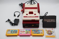 Nintendo Famicom Disk System Console Set Mario Bros.1 2 3 USA Japnese Edition