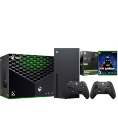 Xbox Series X 1TB Disc + Extra Controller + LEGO Batman – Carbon Black