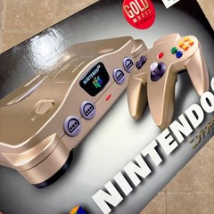 GOLD Nintendo 64 CIB N64 Console Complete In Box REGION FREE NTSC JPN/USA TESTED