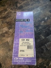 Philips 450 Model CDI (PAL) + Digital Video Cartridge + Space Ace