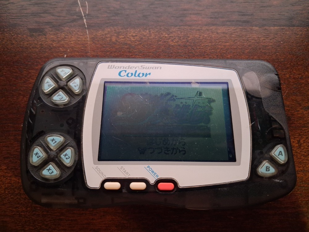 WonderSwan Color Console Crystal Black | US Seller | Read Description