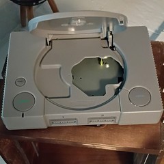 Sony PlayStation 1 PS1 Gray Home Console w/ Memory Card Support, *READ*