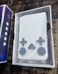 -Game Master R36S Retro Handheld Video Game Console White
