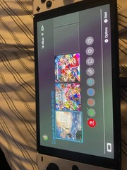 Nintendo Switch OLED Model White/Black 64GB Console Bundle + Zelda BOTW