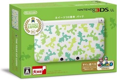 Nintendo 3DS XL LL Luigi 30th Anniversary Pack Console Stylus from Japan Tested