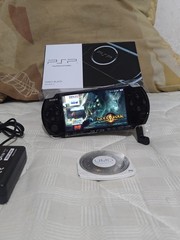 Sony PSP 3000 black with 32 GB games +UMD