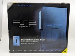 Sony PlayStation 2 Midnight Blue BB Pack SCPH-50000 MB/NH Console Boxed Tested