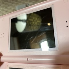 Nintendo DS Lite Coral Pink Handheld System WITH CHARGER AND STYLUS! USA Version