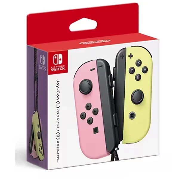 Joy-Con Controllers (Pastel Pink/Pastel Yellow) New Special (2023 Joypad)