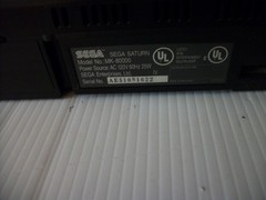 SEGA Saturn Model MK-80000 Console Only – Parts Or Repair – POWERS ON NO SIGNAL