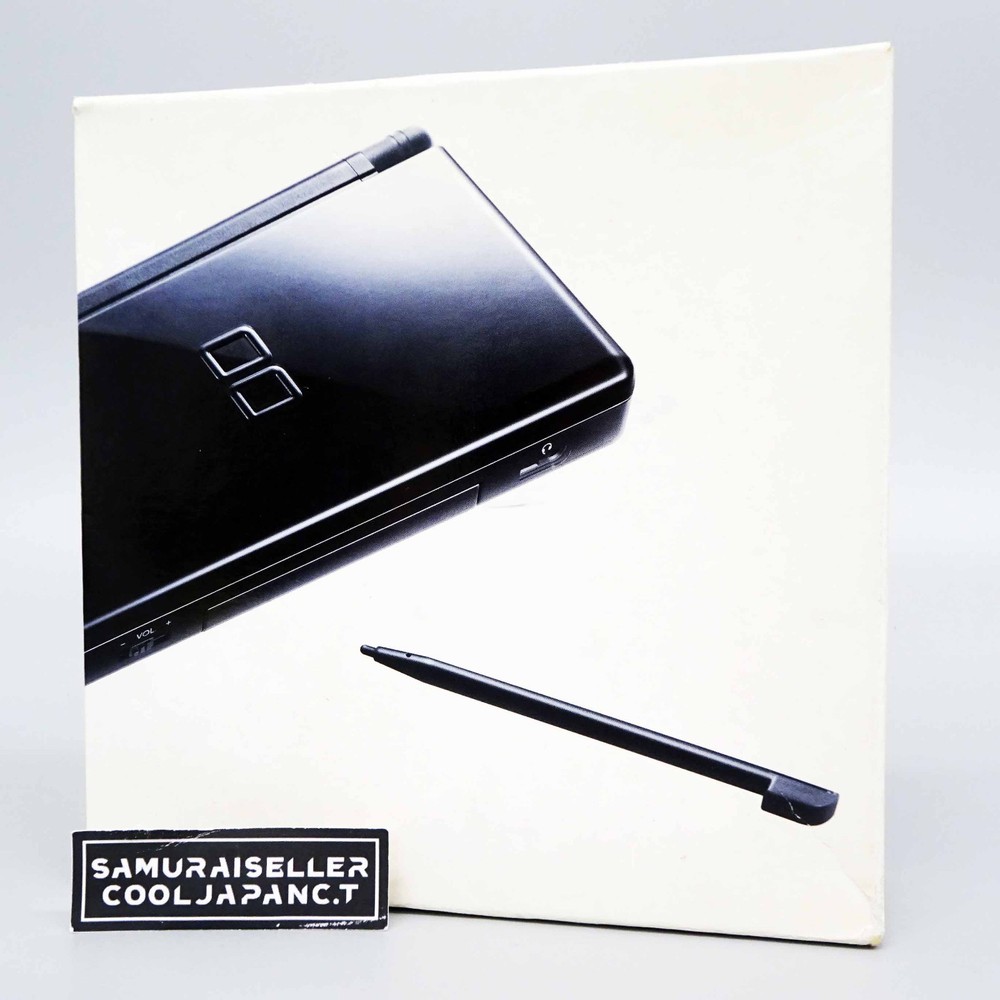Nintendo DS Lite Jet Black Handheld Console Game Japan NEW