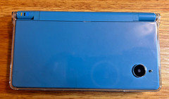 Nintendo DSi Blue & Stylus + Mario Kart DS game Tested with Case no charger
