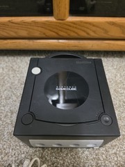 Nintendo GameCube DOL-101 Black W/Luigi Mansion, Spiderman 2, Controllers & More