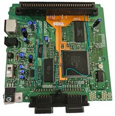 Sega Genesis Model 3 VA1 / RGB, Stereo Audio, 32x, Master System support, etc.