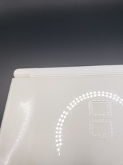 Nintendo DS Lite Polar White OEM Restoration (Good Condition) w/ Charger