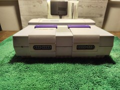 Nintendo SNES Console w/ Power Adapter & AV Cables Tested Very Clean