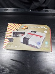 Hyperkin Retron HD Console Gray Black Red HDMI AV USB NES 720p PAL NTSC