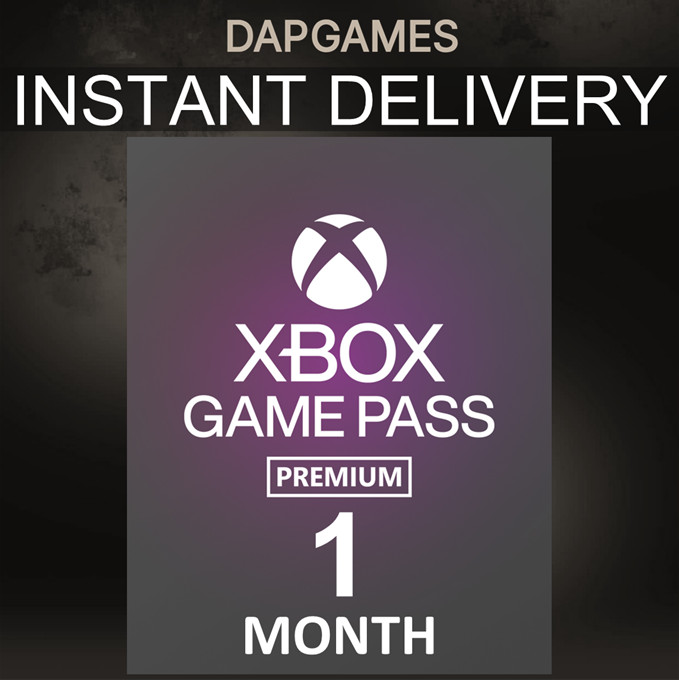 Xbox Game Pass Premium 1 Month Membership for New Users only