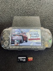 Custom Built 128GB SD Memory card for psp 1000 2000 & 3000 (Read description)