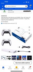 Game Stick Pro 4K Includes 2 Controllers 20000 Games Retro Game Console