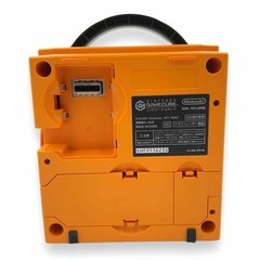 GameCube Orange Console with Game Boy Player