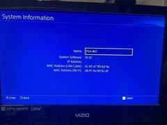 Sony PlayStation 4 Slim 500 GB PS4 Console Controller & Cords Tested Working