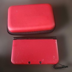 Nintendo 3DS LL XL console Red Black SPR-001 from japan USED