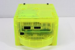 Nintendo Gamecube Console Clear Yellow & AC S-Video to HDMI NTSC-U/C DOL-001 GC