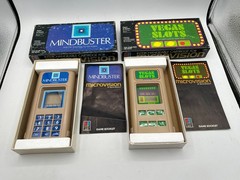 1979 Milton Bradley MB Microvision Console & 11 Games w/ Boxes, Manuals AS-IS