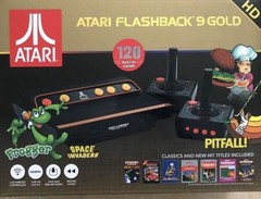 Atari Flashback 9 Gold HD Console, 120 Games, HDMI, Wireless Controllers, 720p