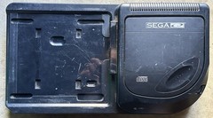 SEGA CD Console Add-On for Sega Genesis Black CD Player Composite RCA
