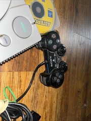 Sony Playstation 1 Gray Console With Games Controllers, A/V Cable, and Power