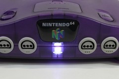 Nintendo 64 Clear Purple Console Controller AC AV Bundle N64 NTSC REGION FREE