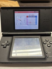 Nintendo DS Lite Handheld Game Console Only USG-001 For Parts Or Repair