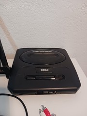 SEGA Genesis Console Model 2 MK-1631 Bundle + Authentic Sonic 2 + 1 Controller