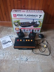 Atari Flashback 7 Classic Game Console – Black/Orange