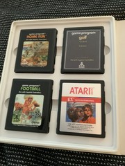 Atari 2600 Console Game Lot Video Game Center 61 Games Joysticks, Paddles & Mor