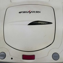 SEGA Saturn White Console HST-3220 4MB RAM Cartridge Japan A1916