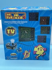 MSI Entertainment Ms. Pac-Man Plug & Play TV Microconsole Blue 2017 Joystick