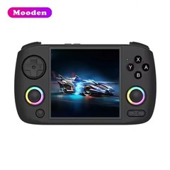 RG CubeXX Black Gray White Anbernic Handheld Game Console 3.95&Prime; IPS Linux 64-bit