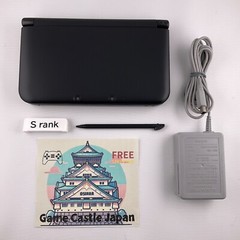 [S-rank] Nintendo 3DS LL XL console Black with Charger/Stylus